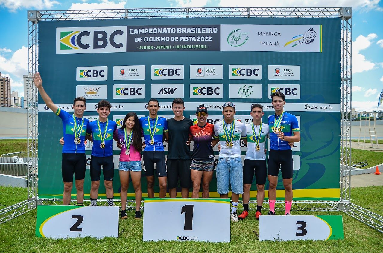 Lorena foi a técnica da equipe de Cascavel no Brasileiro de Pista, em Maringá