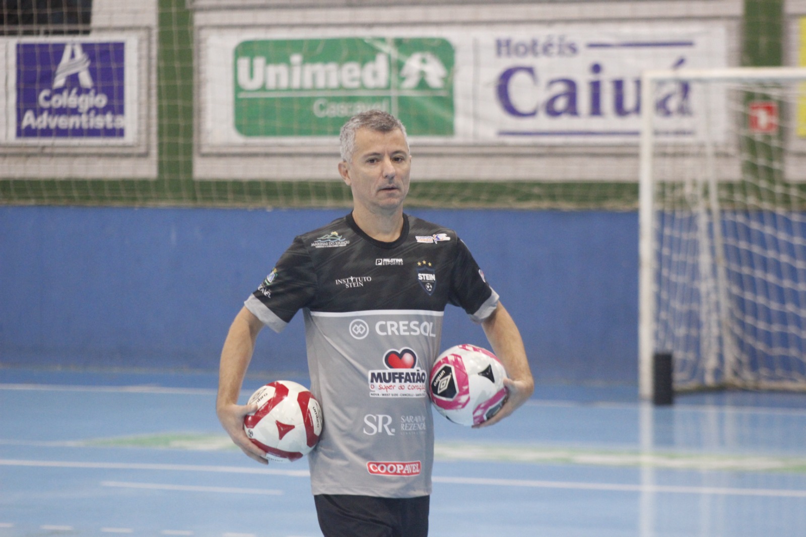 Márcio Coelho é o técnico do Stein e auxiliar da Seleção Brasileira