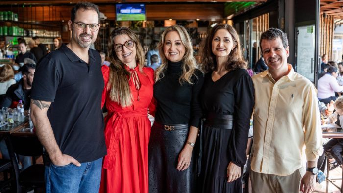 Sandro Guimarães, Francismar Guimarães, Marcela Vanzela, Márcia Palla, Gustavo Camacho