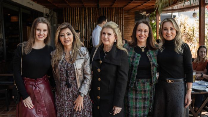 Maria Eugênia Garcia, Suzana Martin, Audrey Lonni, Márcia Menezes dos Anjos, Marcela Vanzela