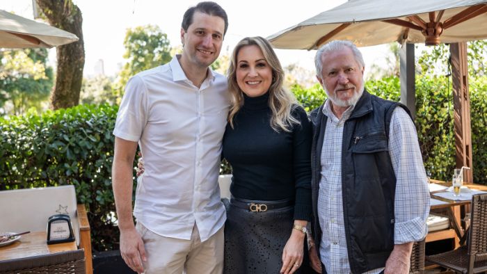 Claudenir Rossato, Marcela Vanzela, Paulo Rossato