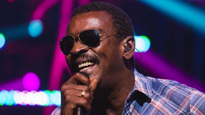 O ator, cantor e multi-instrumentista Seu Jorge sobe ao palco do Eurogarden