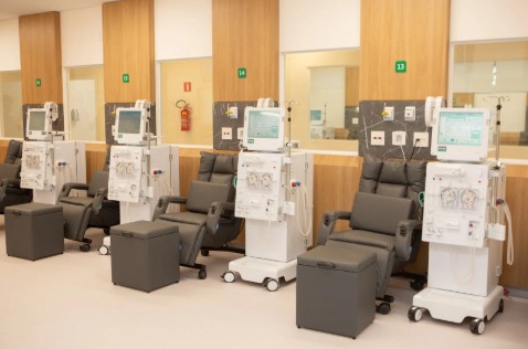 O Centro de Cuidados Unimed - Nefrologia oferece estrutura especializada, com conforto e segurança para quem precisa de diálise