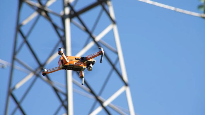 Treinamento com drones: companhia tem diversos projetos de desenvolvimento tecnológico | Foto: Divulgação
