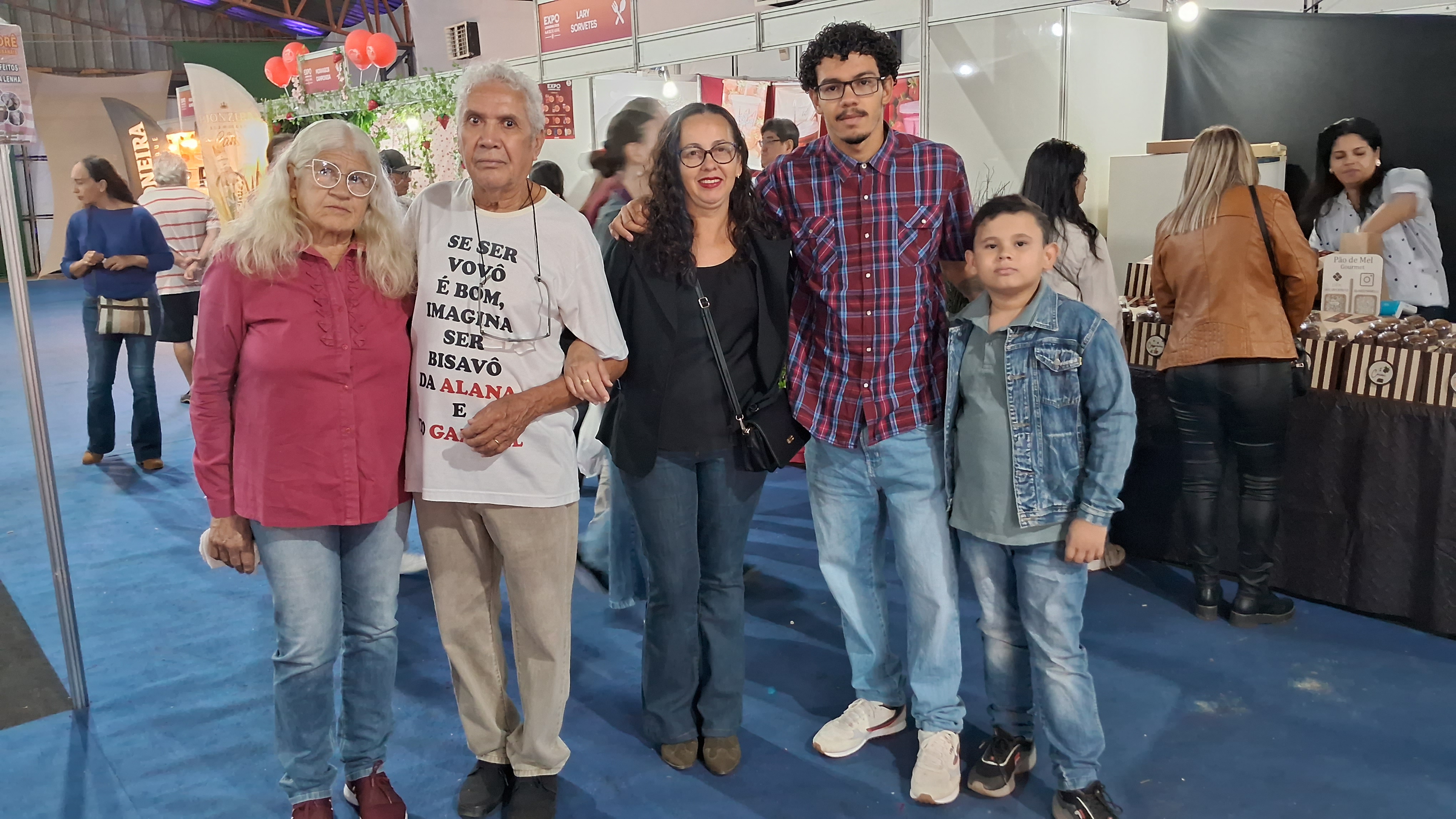 Sebastião e família
