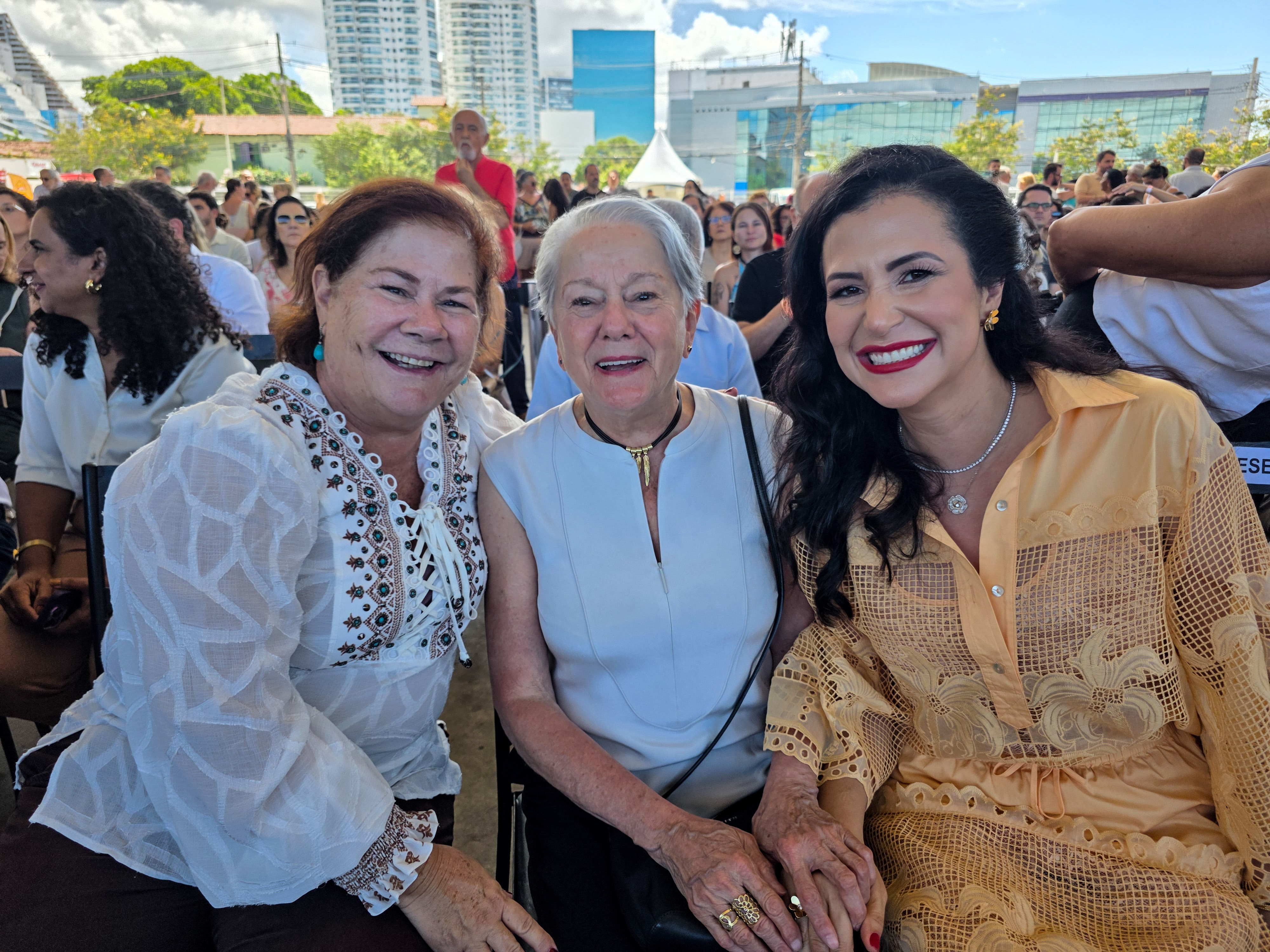 Virginia Casagrande, Lélia Salgado e Vivian Coser