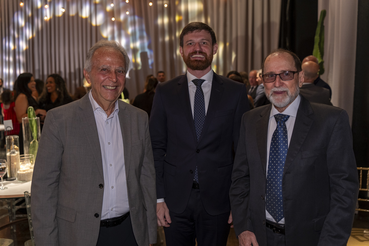 Durval Freitas, Munir Abud e Luiz Toniato