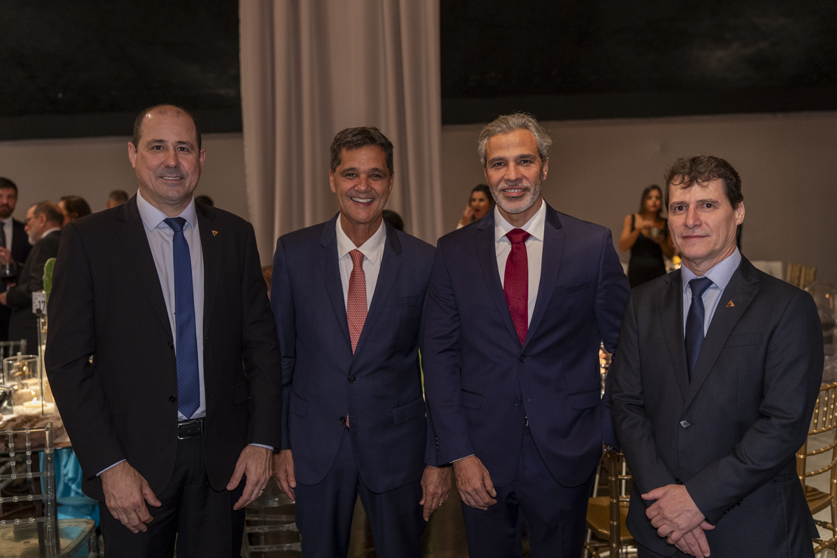 Nailson Dalla Bernardina, Ricardo Ferraço, Antônio Toledo e Alecssandro Cassassi