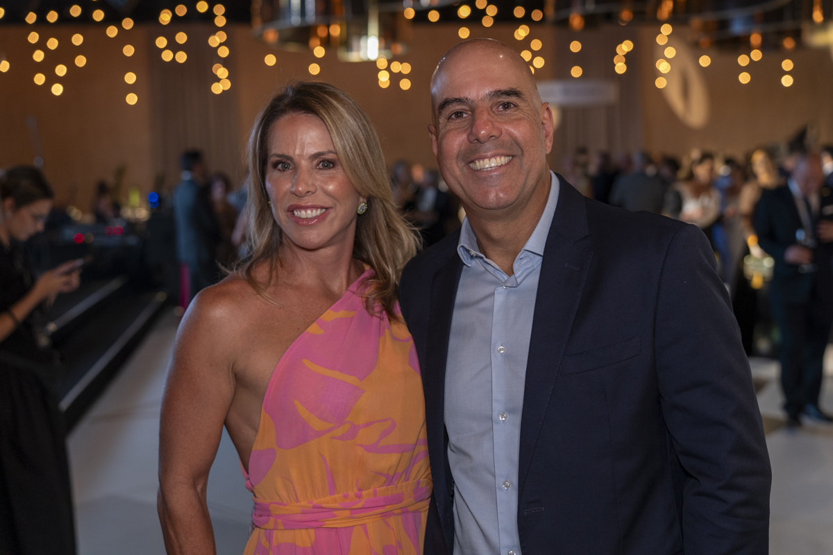 Ana Lucia Wernesback e Rogério Salume