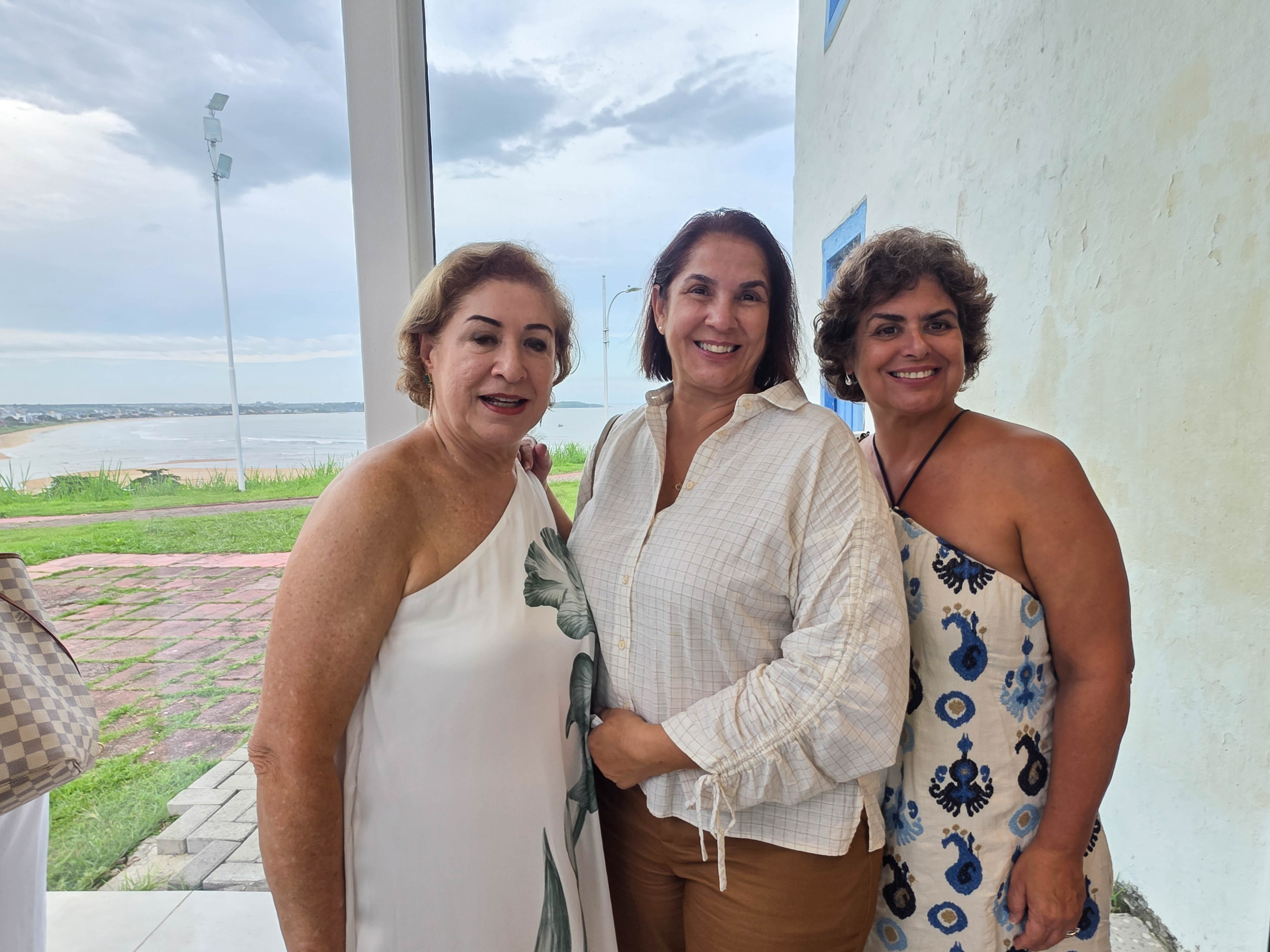 Angelina Cabral. Rosana Foleto e Rachel Toribio