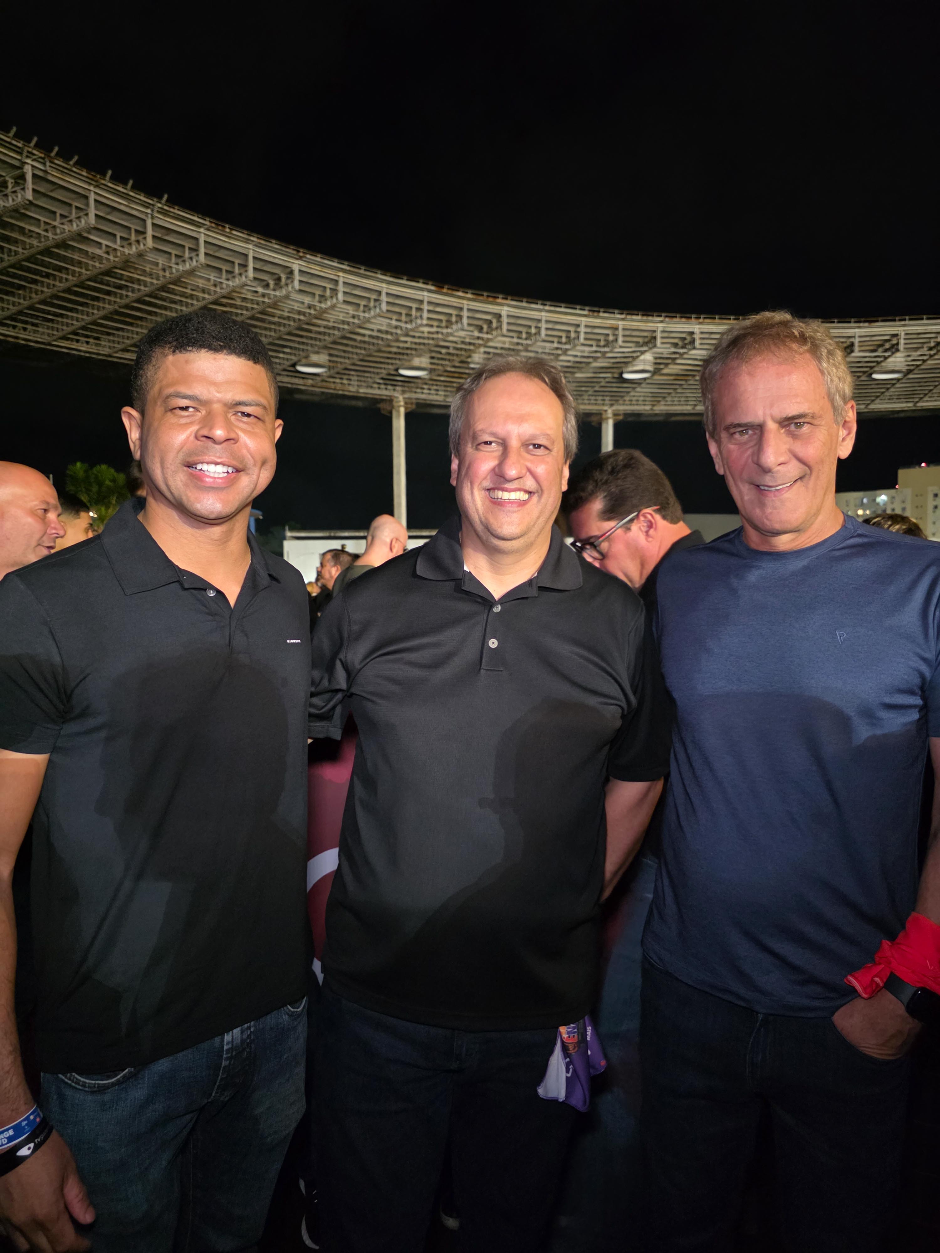 Giliard Ferreira, Fabiano Pimentel e Marcello Moraes