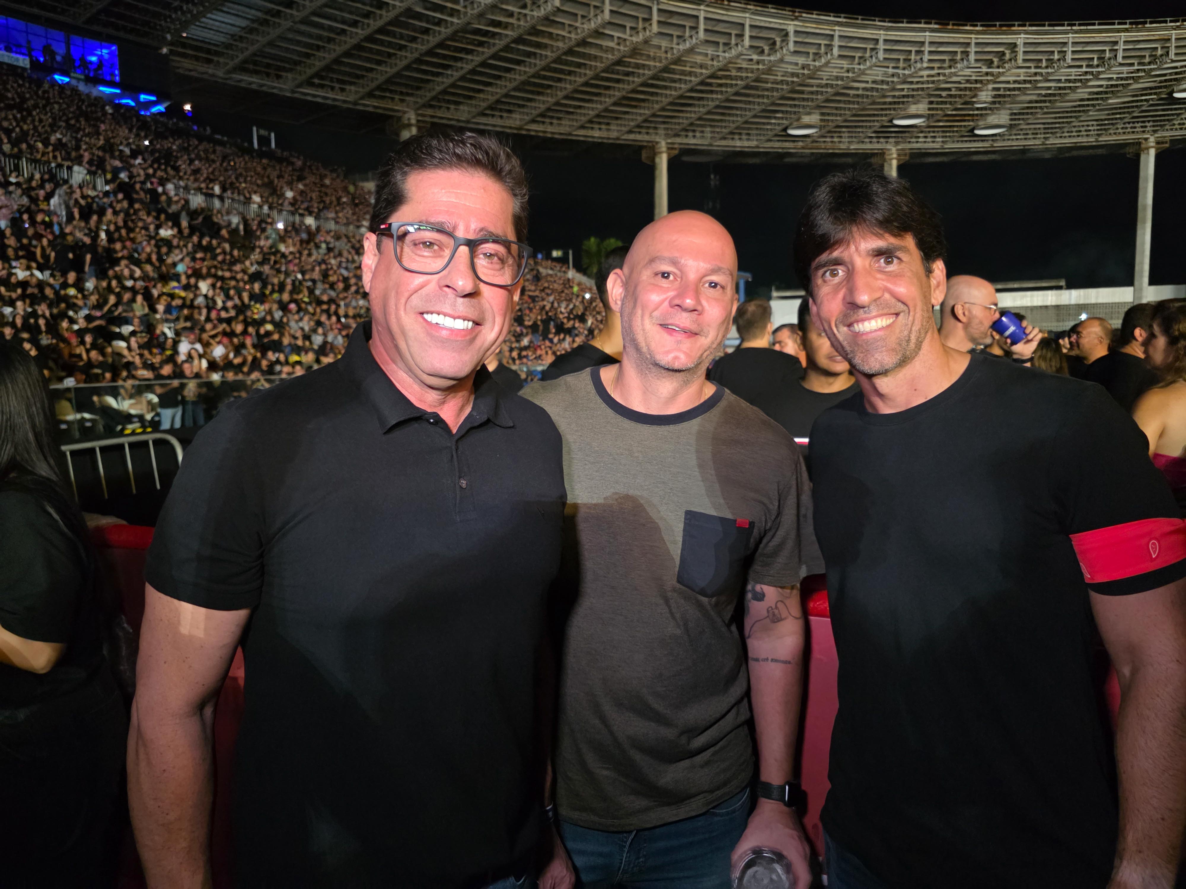 Marcelo Santos, Rafael Dalla e Bruno Chieppe