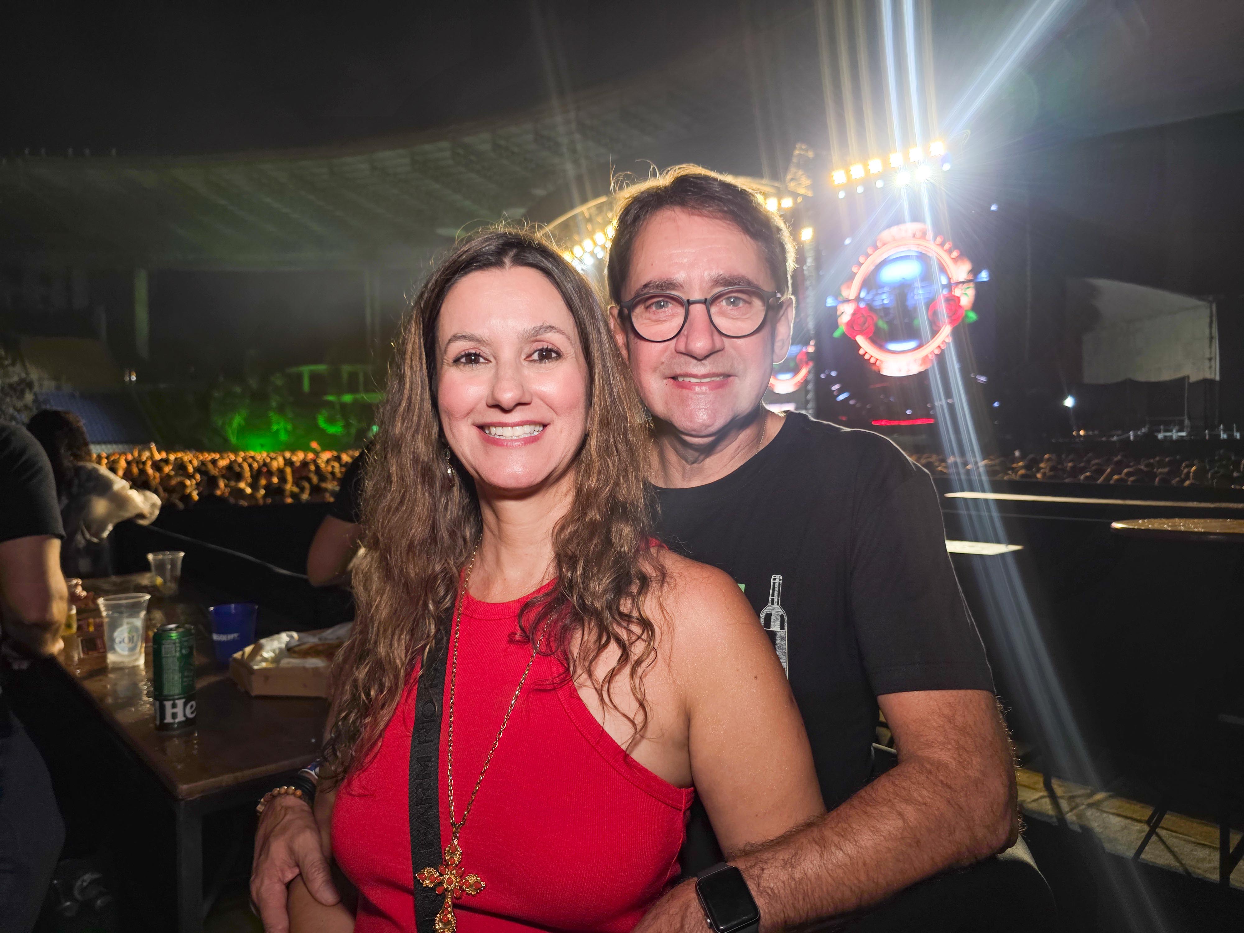 Sabrina Fajardo e Alvaro Duboc