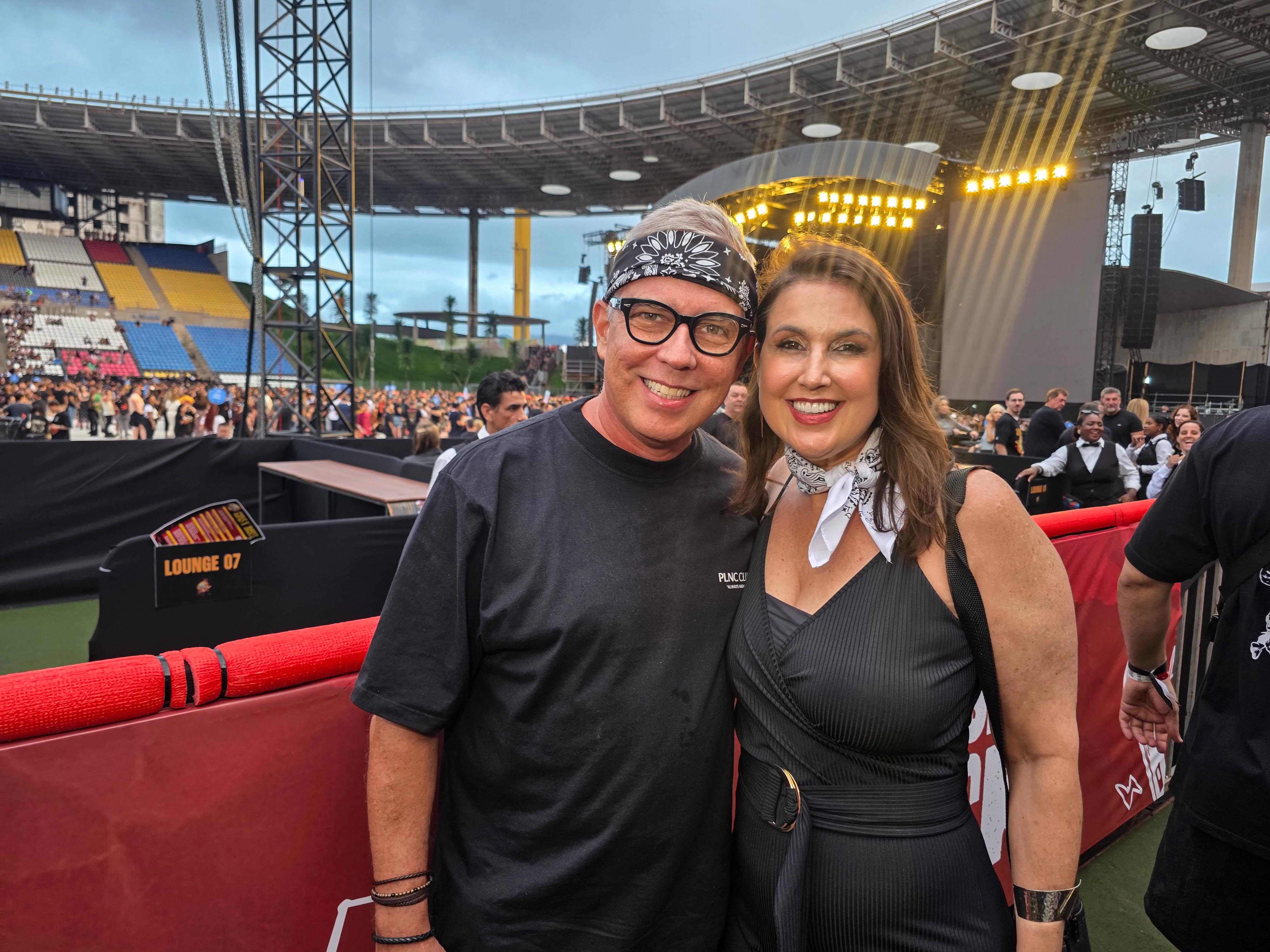 André Hees e Renata Rasseli