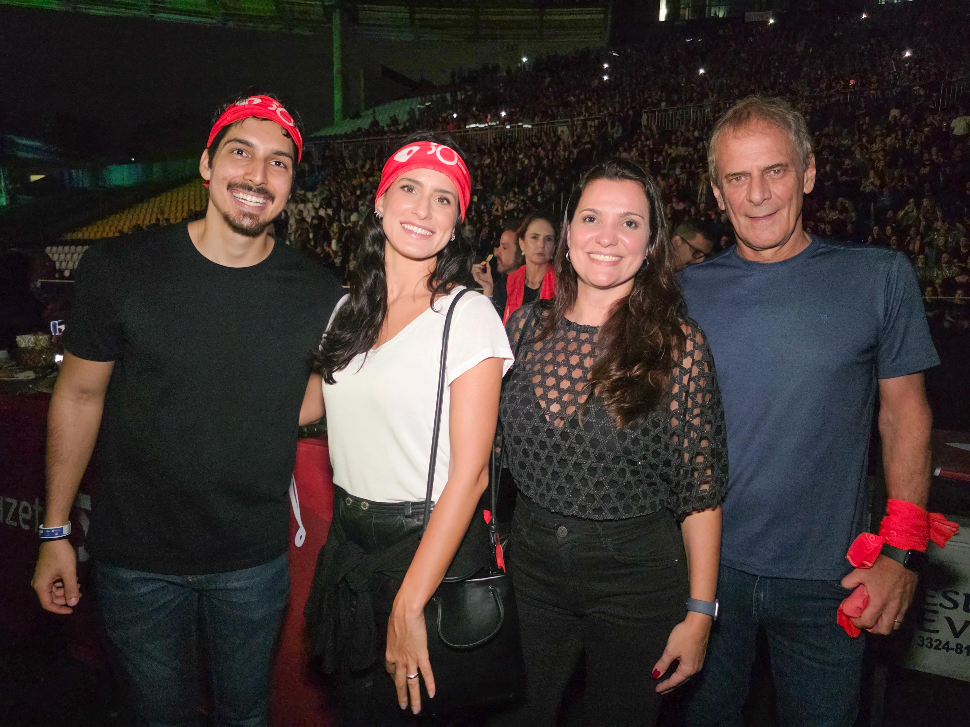Antônio Lindenberg e Alessandra, Leila Marchesi e Marcello Moraes