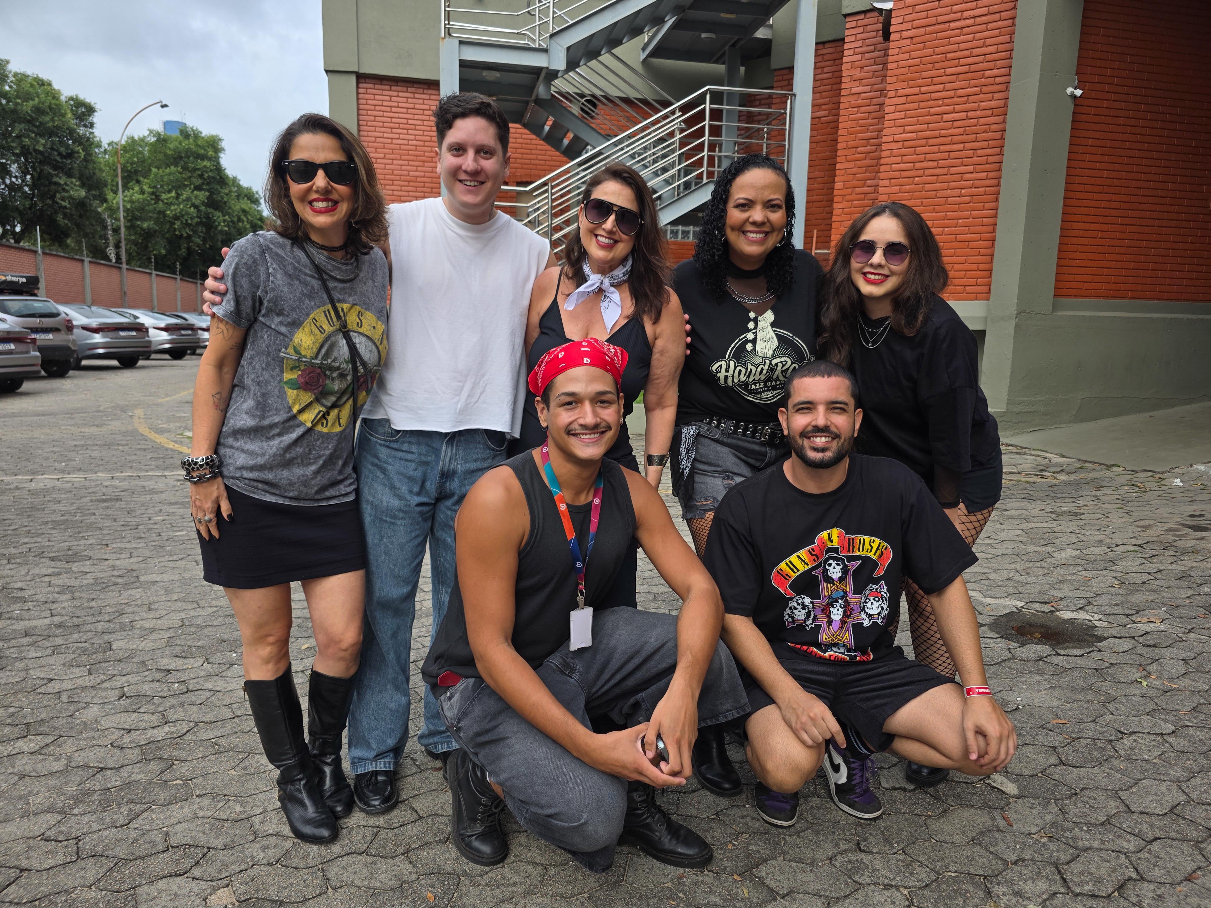 Mariana Perini, Douglas Motta, Renata Rasseli, Flávia Martins, Larissa Cabral, Vinicius Viana e Philipe Ferreira