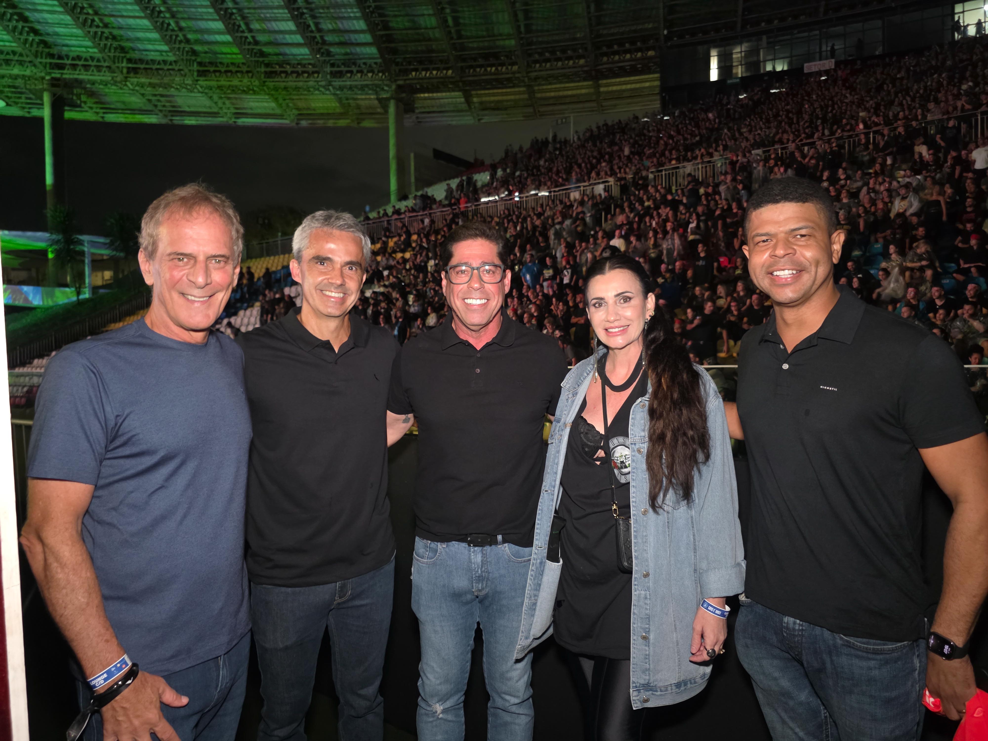 Marcello Moraes, Bruno Passoni, Marcelo Santos, Shirlene Santos e Giliard Ferreira