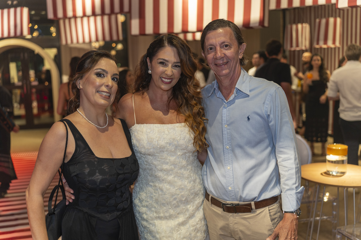 Ana Paula Nascif, Marianne Assbu e Luiz Magalhães