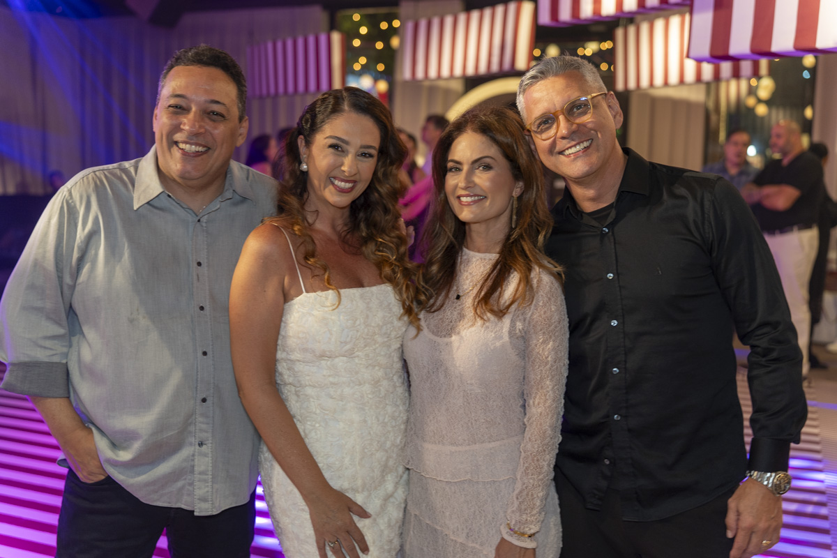 Gildo Jr e Marianne Assbu, Kamila Zamprogno e Carlos Henrique Bomfim