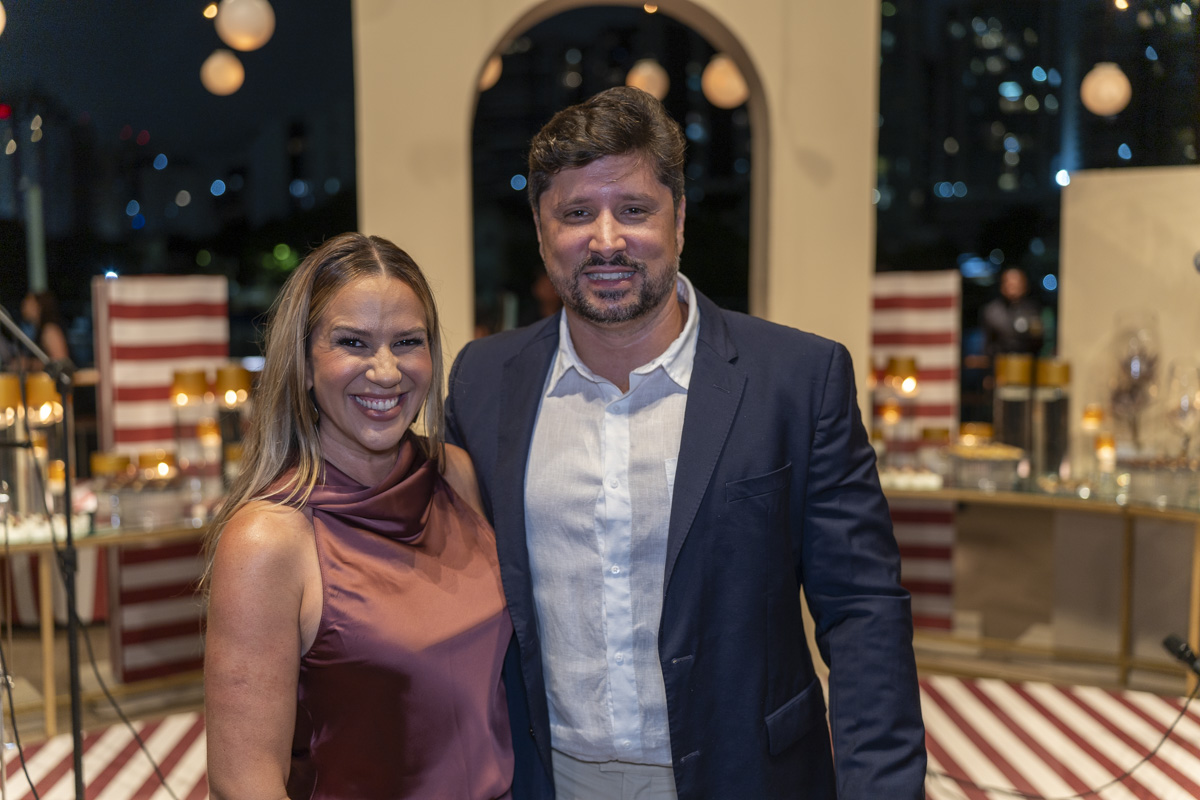 Rachel Pires e Fernando Aquino