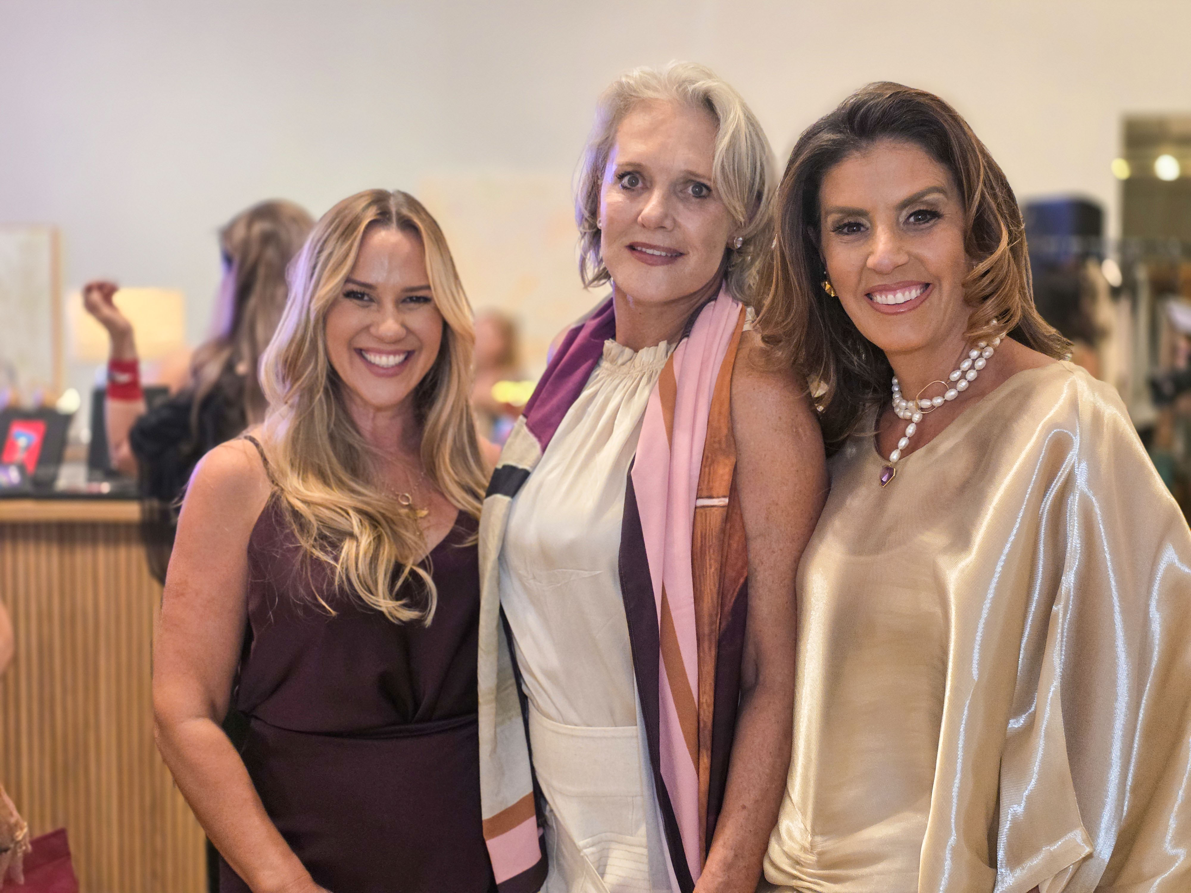 Rachel Pires, Mai-Britt Wolthers e Lara Brotas