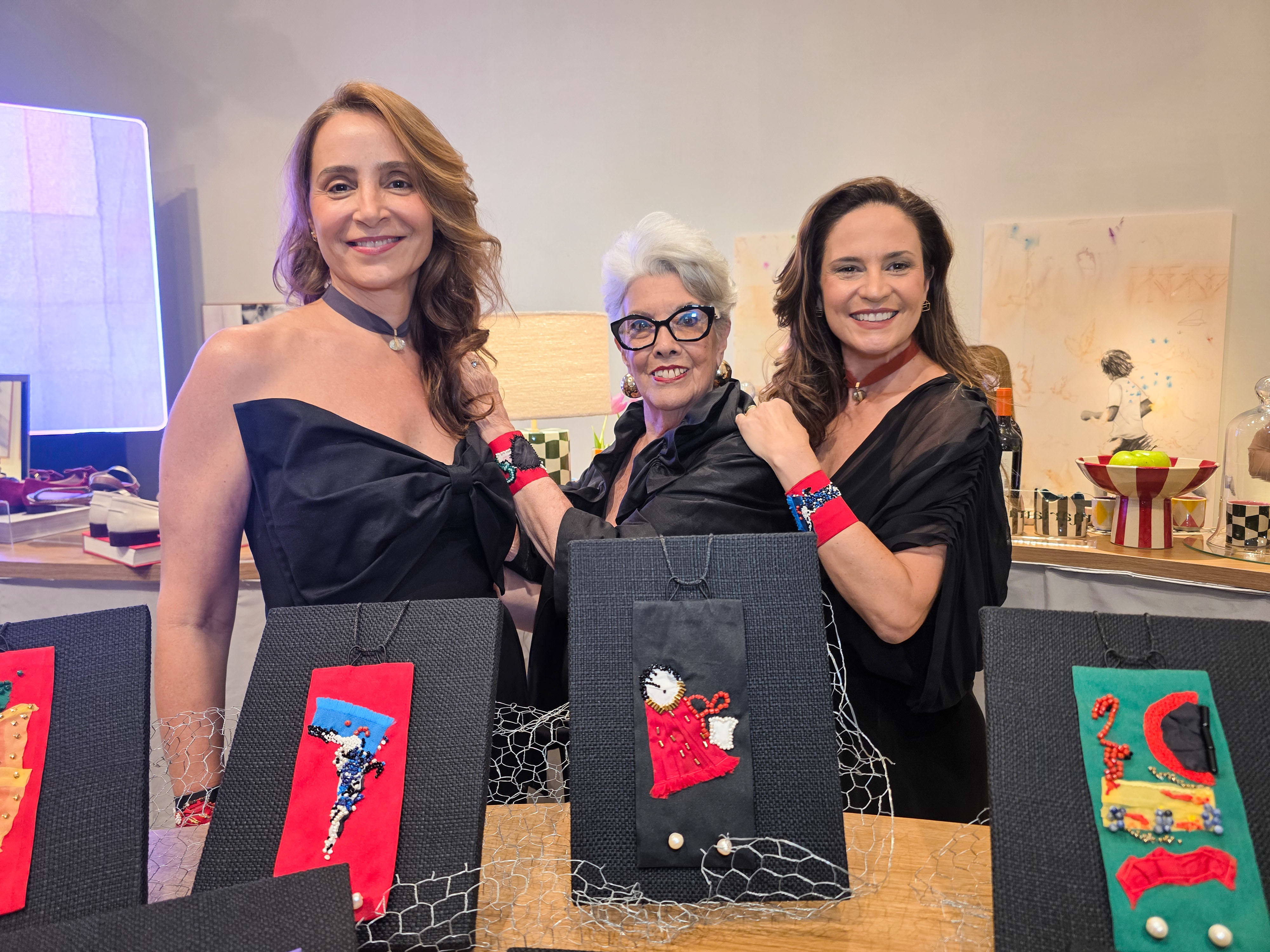 Bia Schwartz, Eliana Belesa, Andrea de Pinho