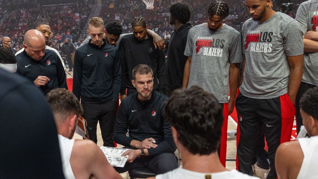 Tiago Splitter comandando o Portland Trail Blazers