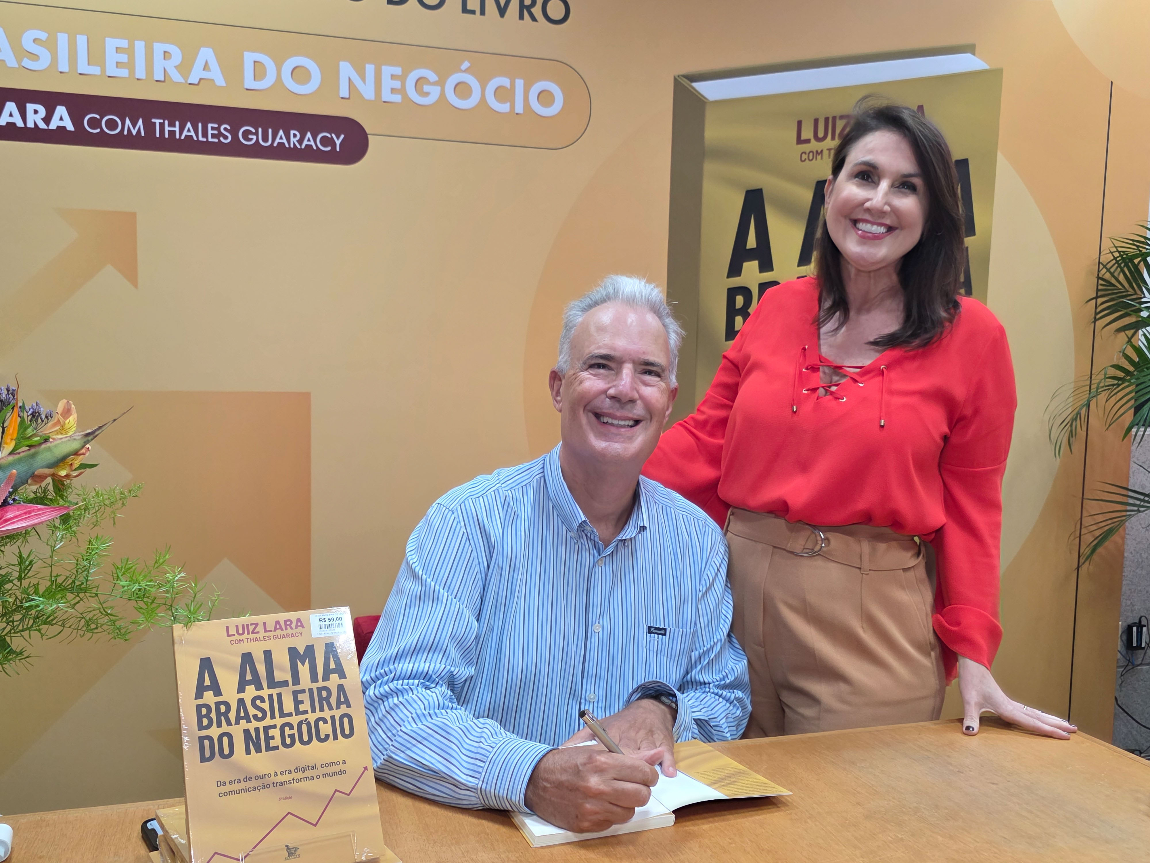 Luiz Lara e Renata Rasseli