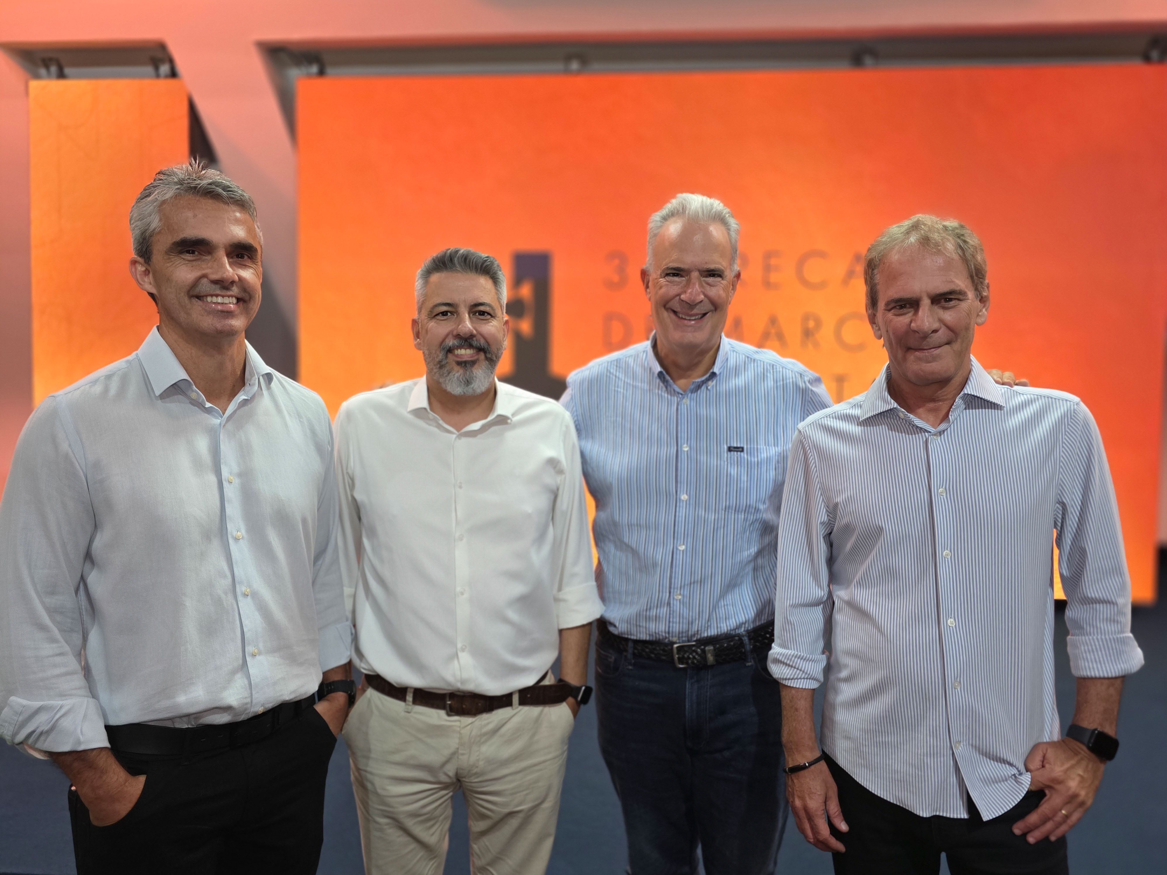 Bruno Passoni, Bruno Araújo, Luiz Lara e Marcello Moraes