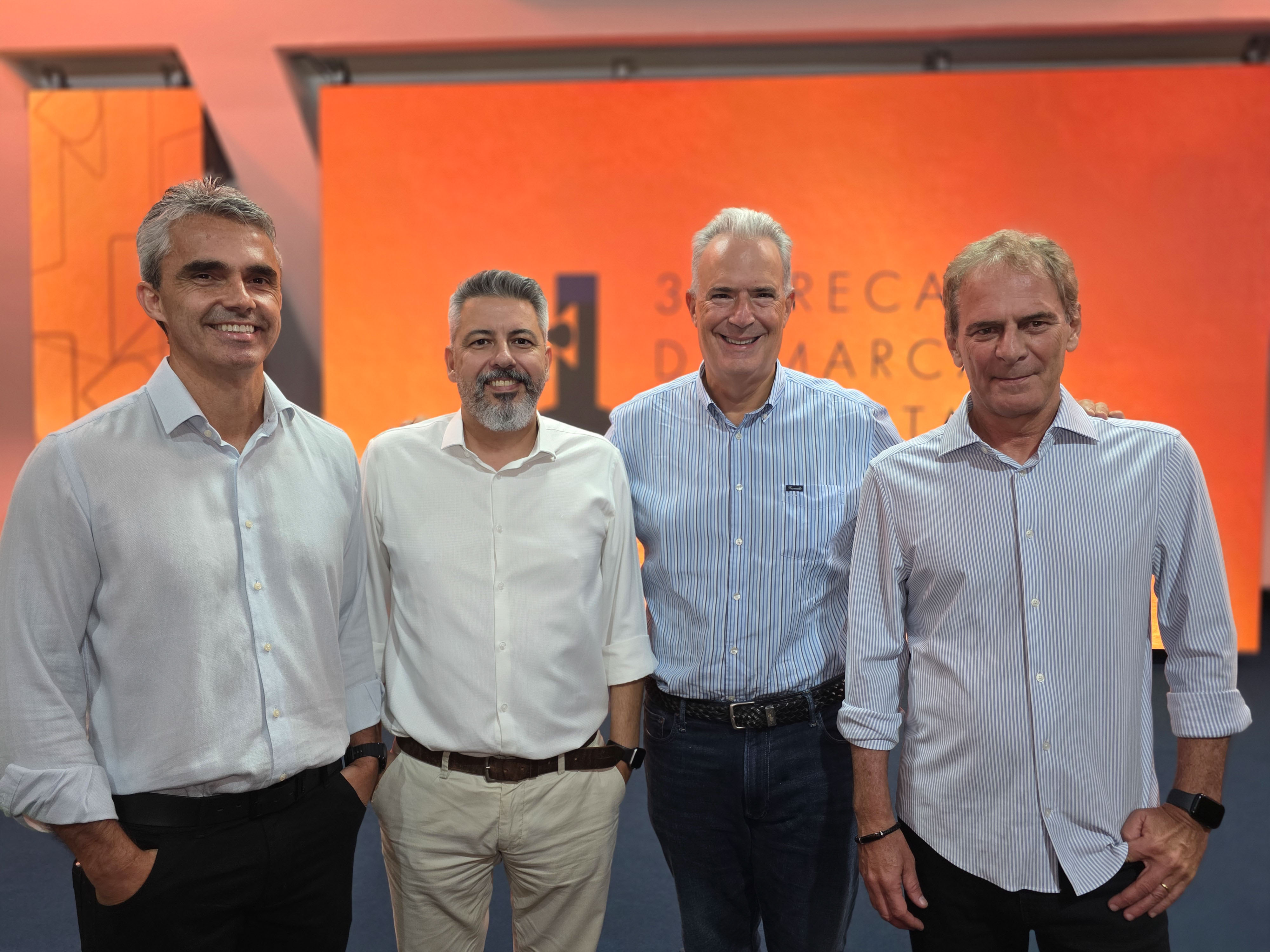 Bruno Passoni, Bruno Araújo, Luiz Lara e Marcello Moraes