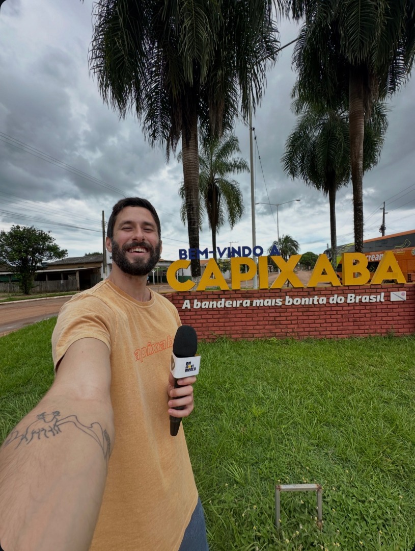 Diego visitou o Acre para conhecer uma cidade fundada por capixabas