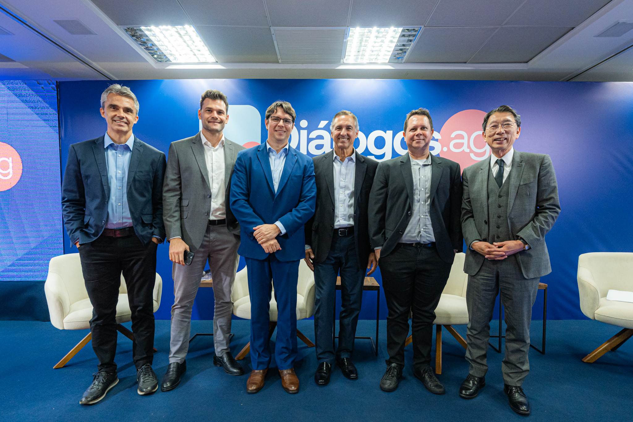 Bruno Passoni, Abdo Filho, Benício Costa, Café Lindenberg, Felipe Storch e Dr. Helcio Honda