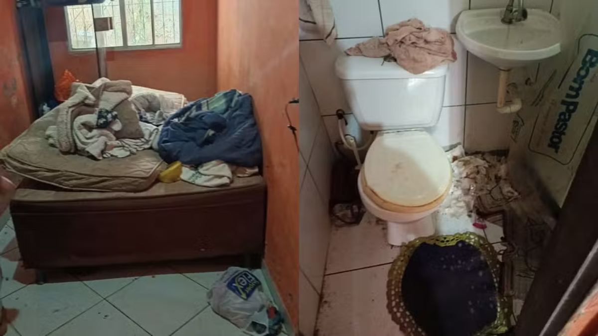 Conselho Tutelar esteve na casa da família e encontrou outras duas crianças, além da mãe e da avó materna