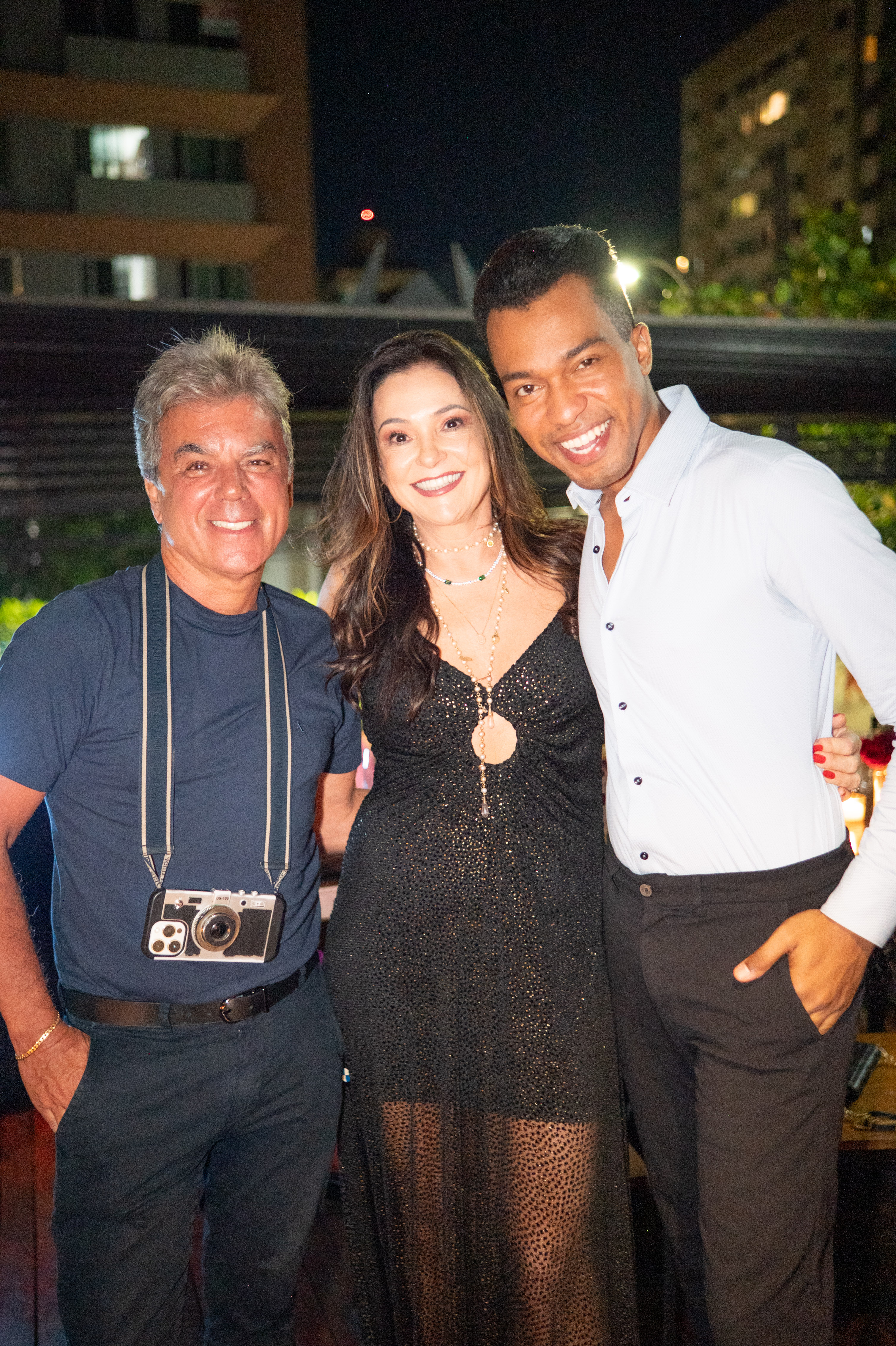 Ivan Aguilar, Valquíria Cheim e Marlon Viana
