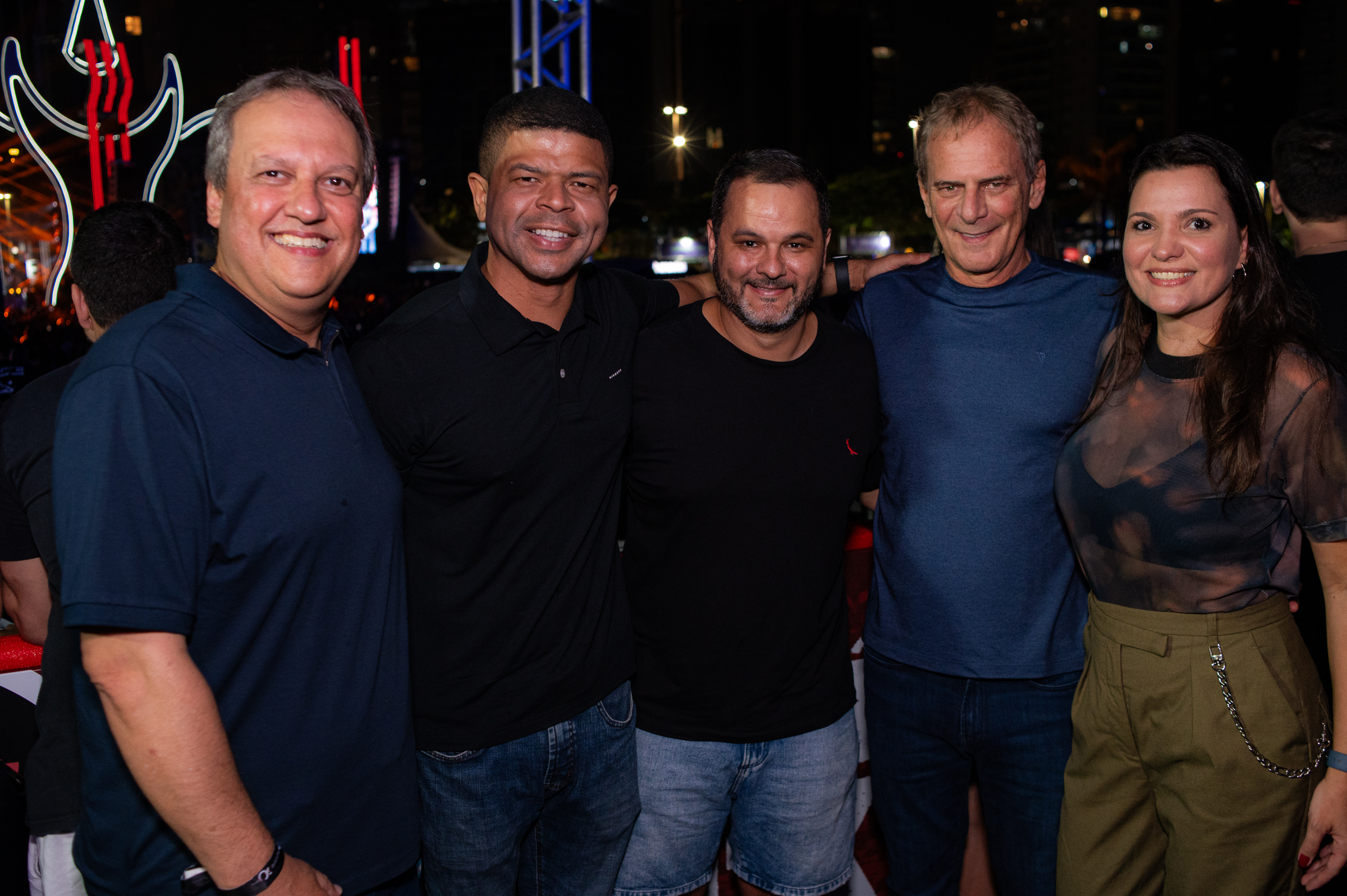 Dr. Fabiano Pimentel, Giliard Ferreira, Raphael Marques, Marcello Moraes e Leila Marchesi