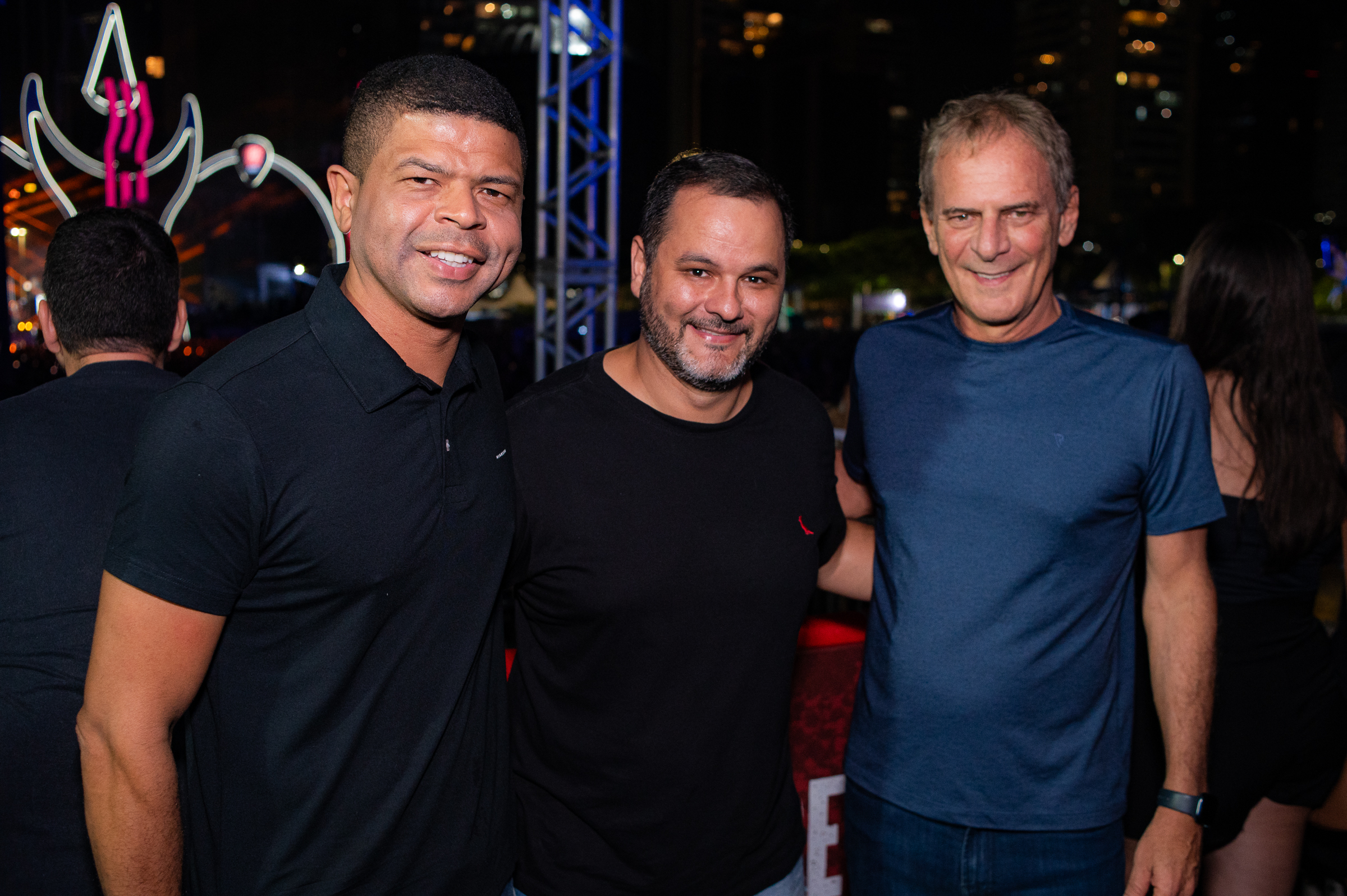 Giliard Ferreira, Raphael Marques e Marcello Moraes