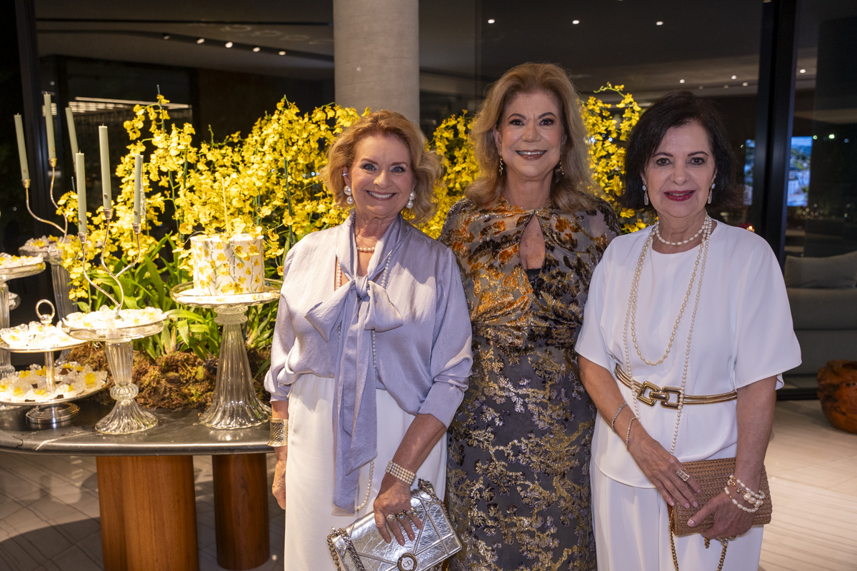 Solange Herkenhoff, Valeria Lattufe e Gracinha Sarkis