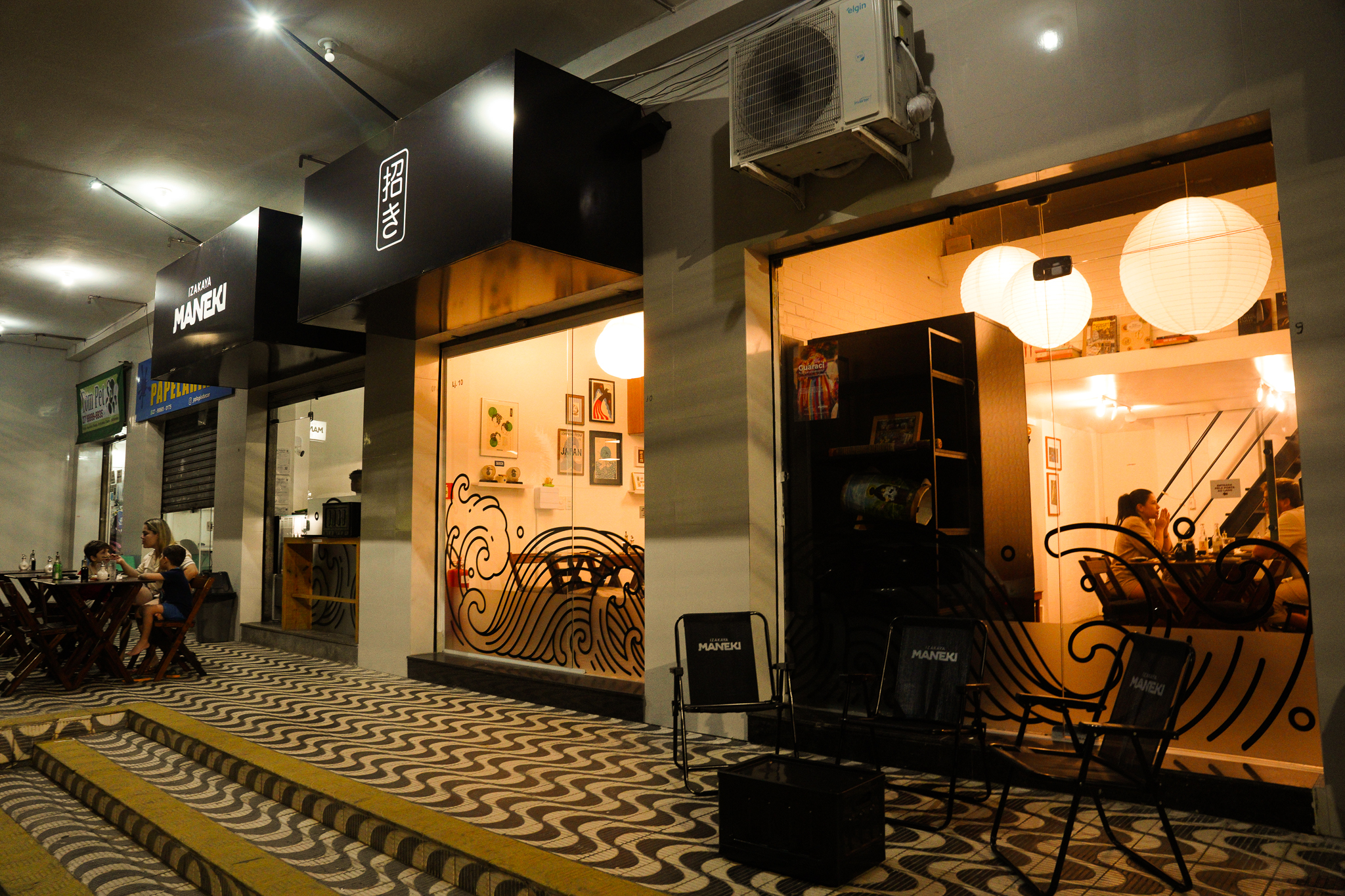 Restaurante Izakaya Maneki, no Centro de Guarapari