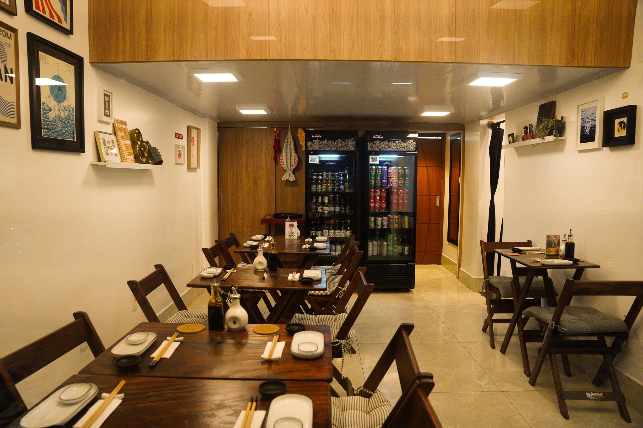 Restaurante Izakaya Maneki, no Centro de Guarapari