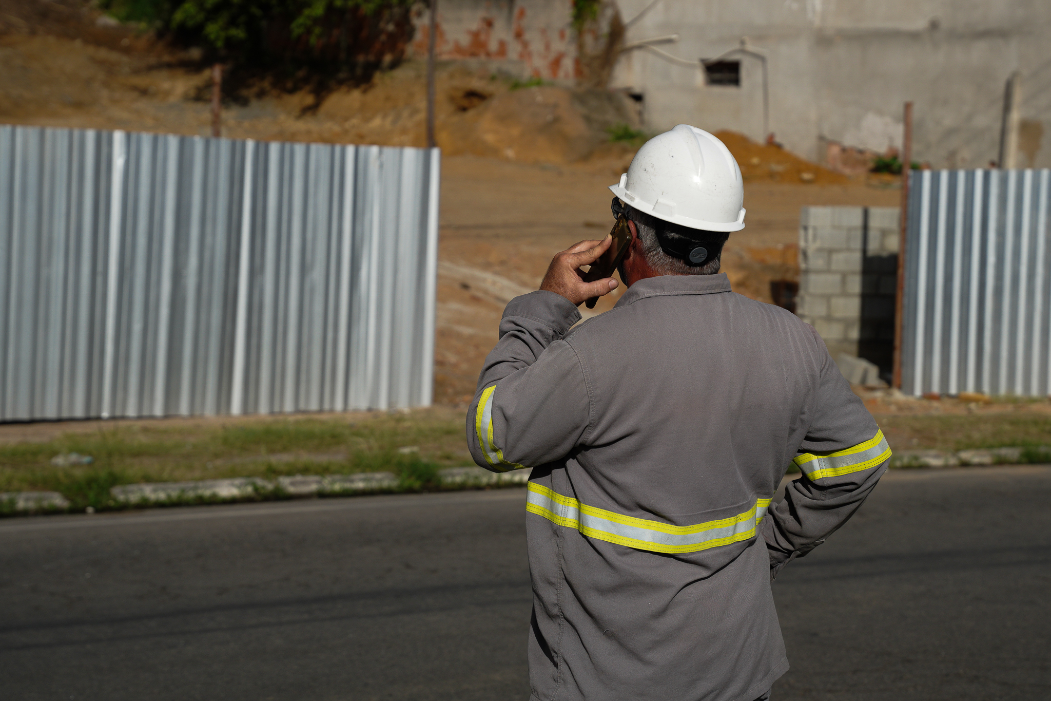 Ônibus incendiado no bairro Cobi de Cima, em Vila Velha