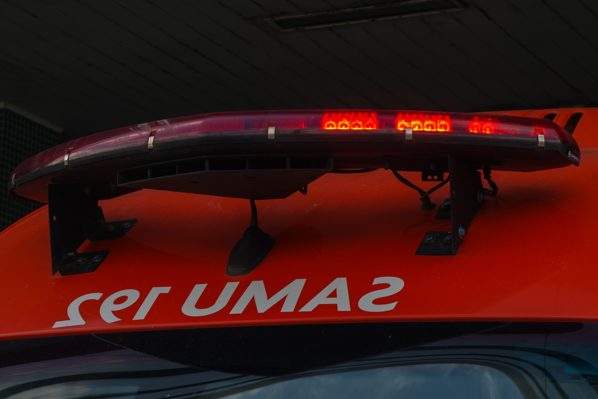 Ambulância do SAMU