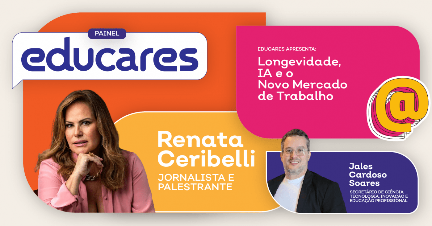 Renata Ceribelli será uma das participantes do Painel EducarES, que acontece nesta terça-feira (19), em Vitória, com debate sobre longevidade, inteligência artificial e mercado de trabalho.