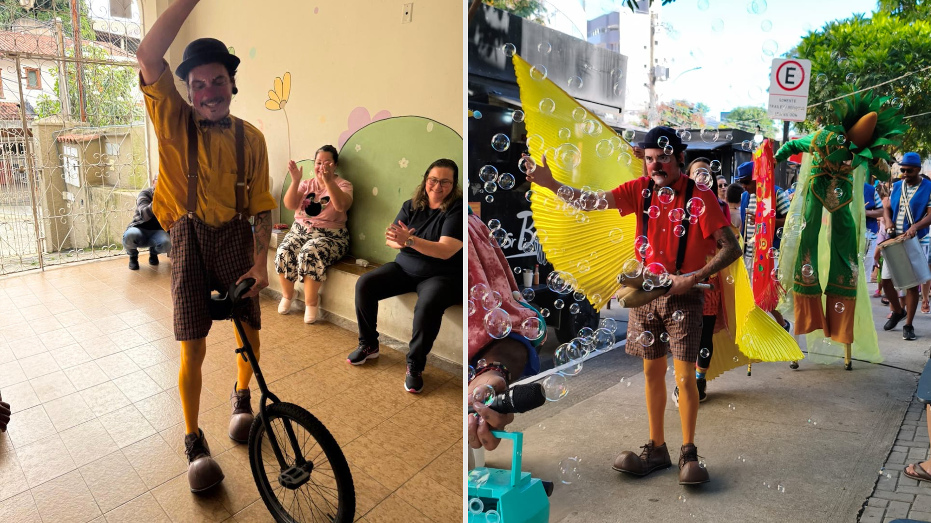 Oficina Ateliê de Circo e Malabares com Carlitos Cachoeira