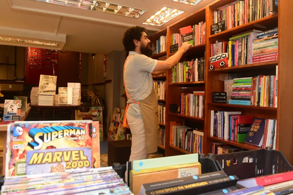 Gabriel do Nascimento na Catraia, no Centro de Vitória