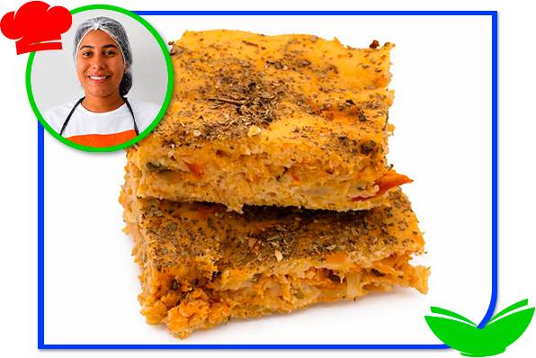 Andressa Themoteo idealizou a “Torta de abóbora nutritiva” em sua escola