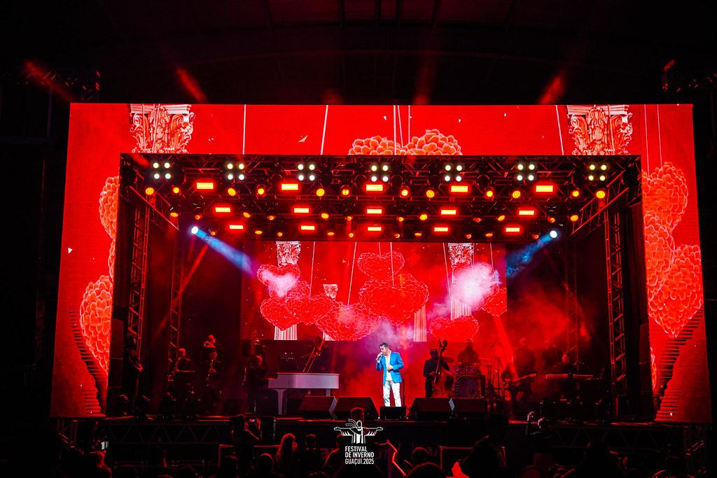 Show musical no Festival de Inverso de Guaçuí de 2025