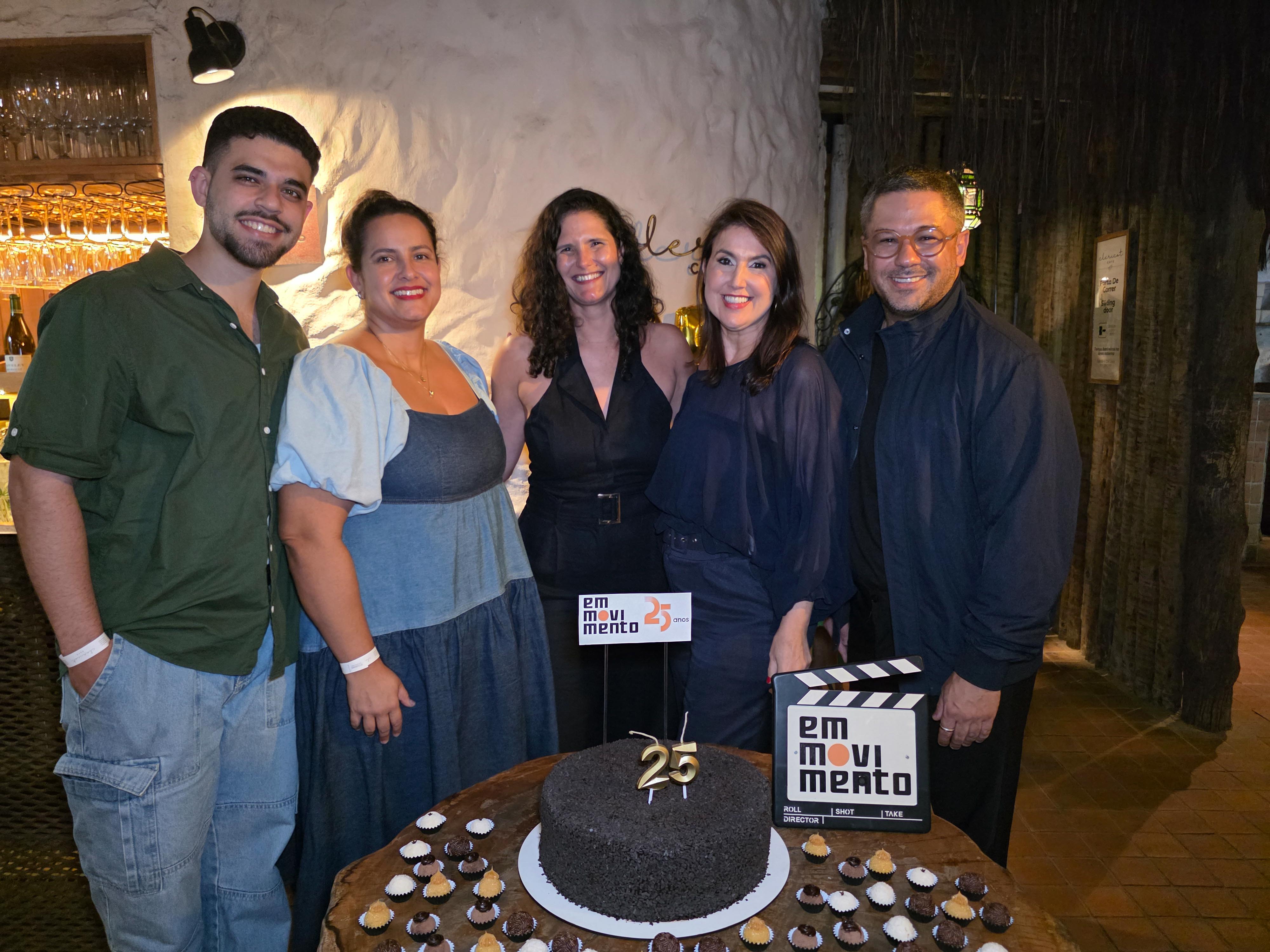 Equipe HZ: André Cypreste, Evelize Calmon, Lethicia Ribeiro, Renata Rasseli e Guilherme Silva