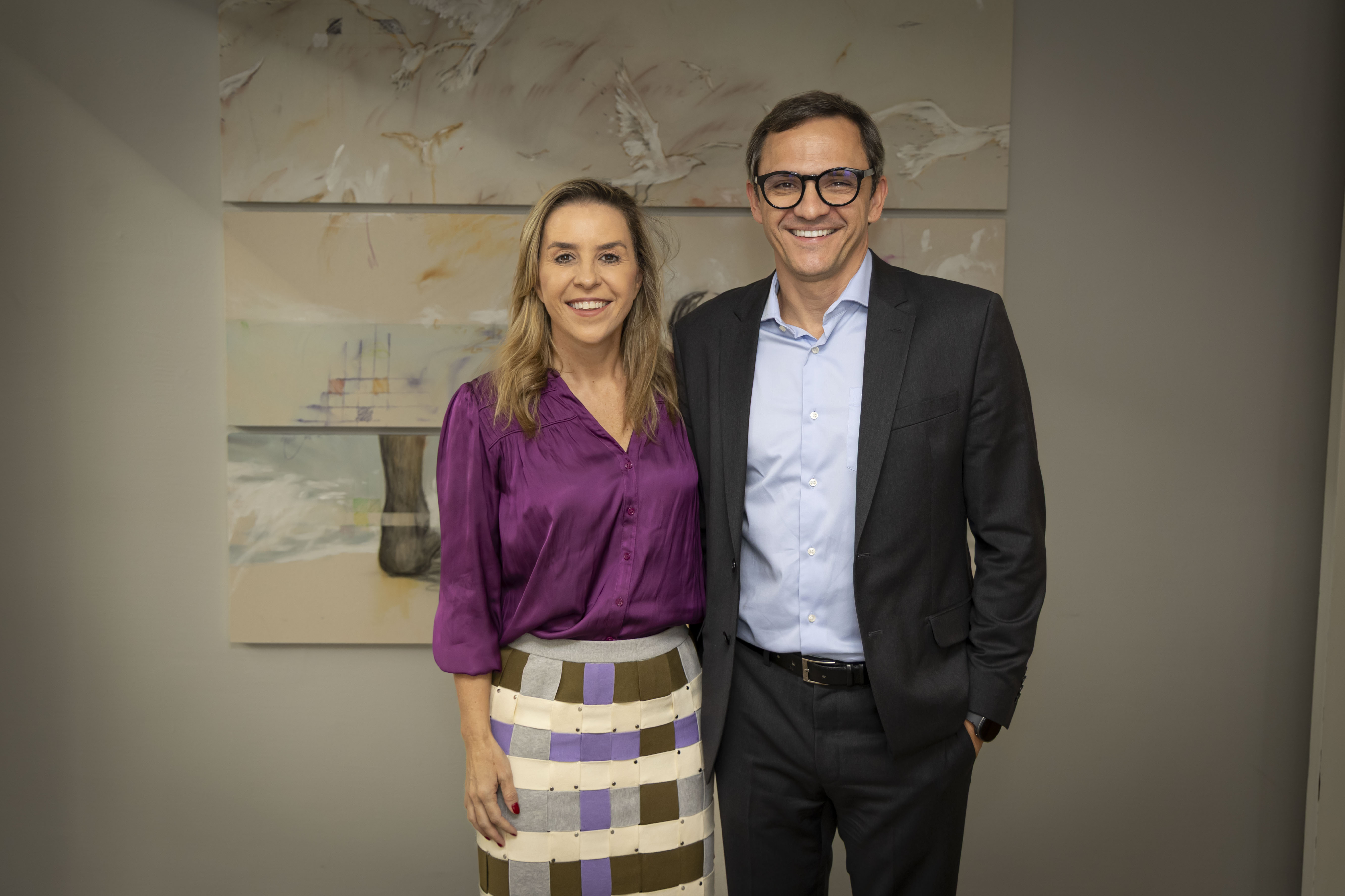 Bartira Almeida e Thiago Santos.