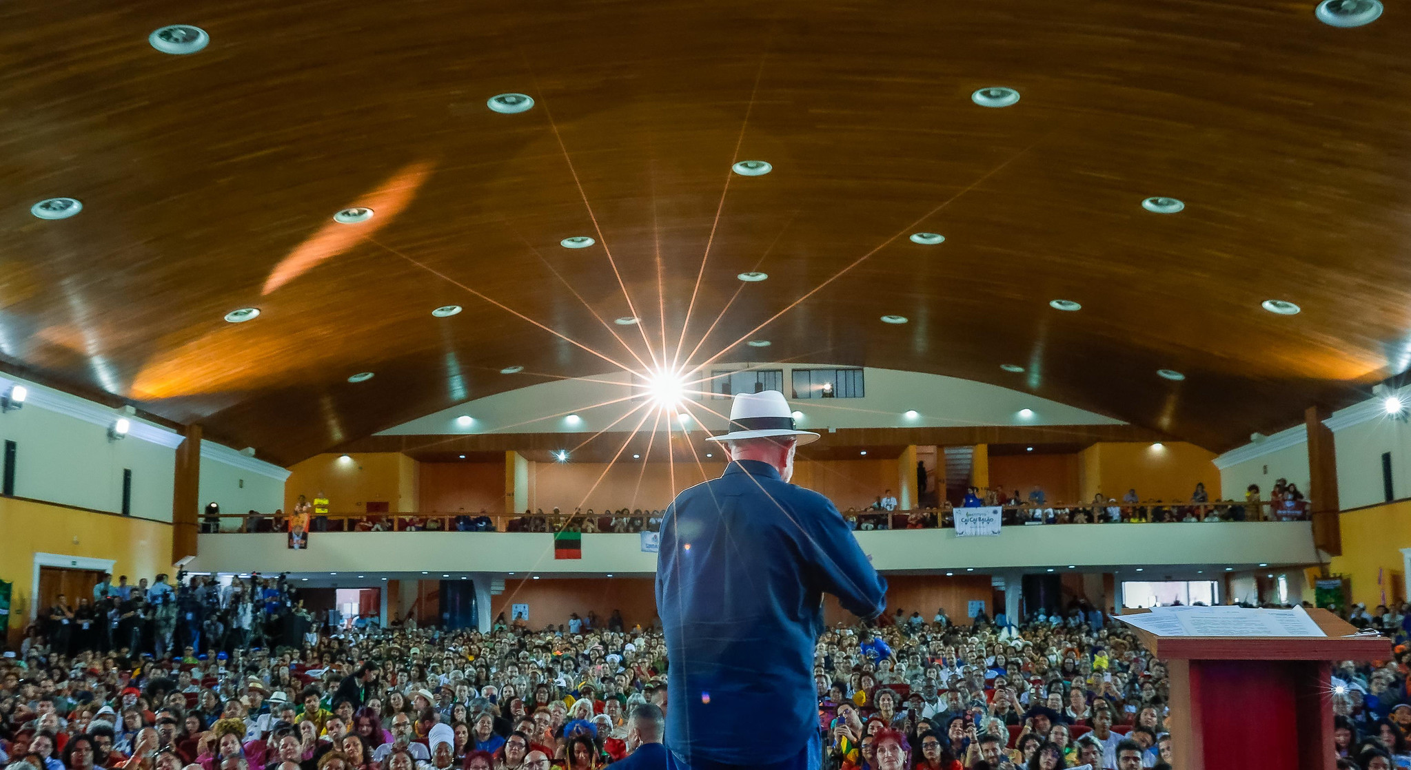 Presidente Lula participa da Teia Nacional de Cultura, em Aracruz