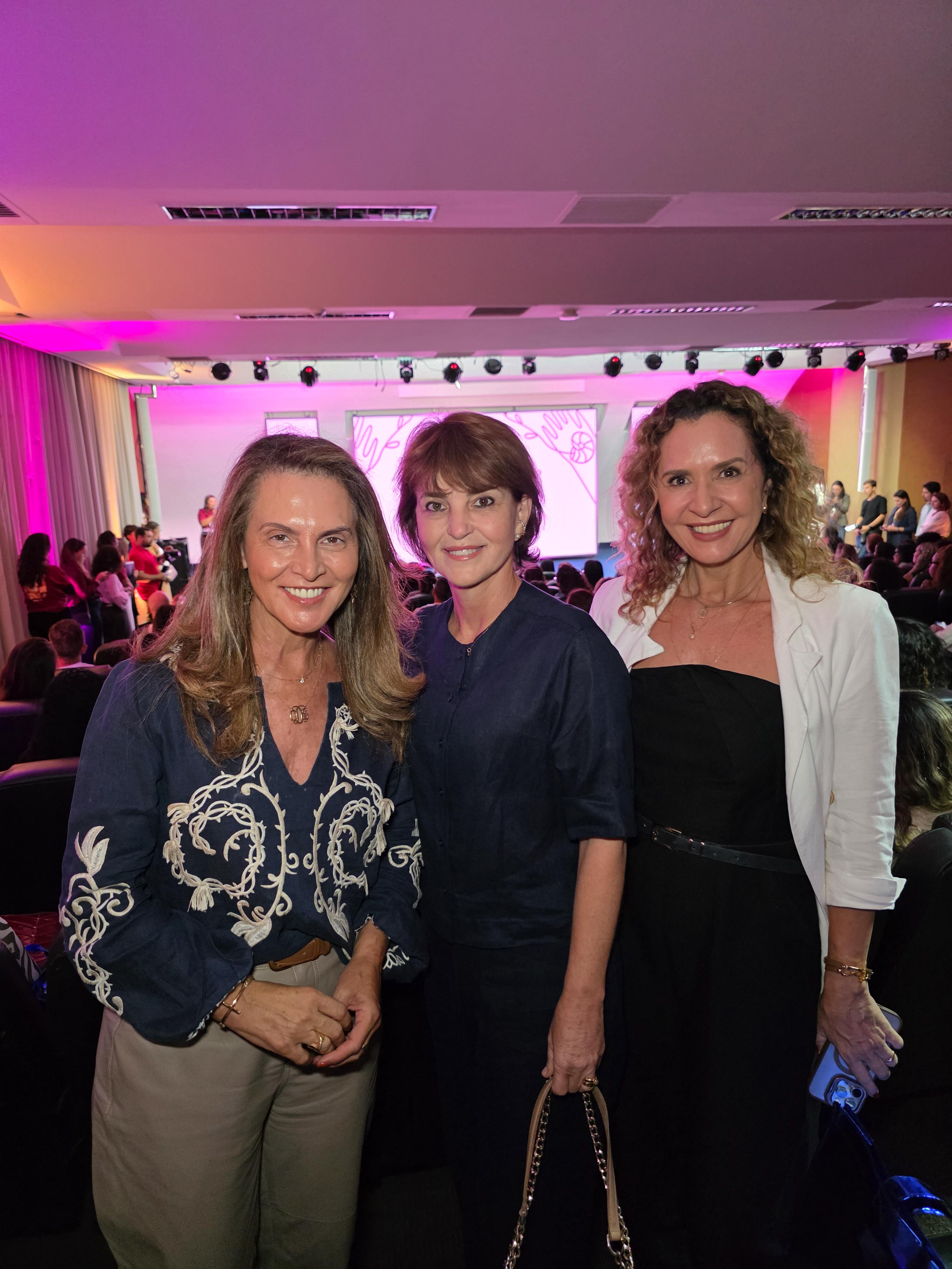 Denise Gazzinelli, Solange Lube e Évany Gazzinelli